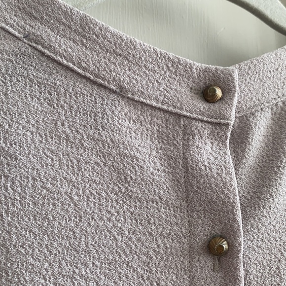 ASTR Capped Short Sleeve Back Button Top Size S - Picture 8 of 13